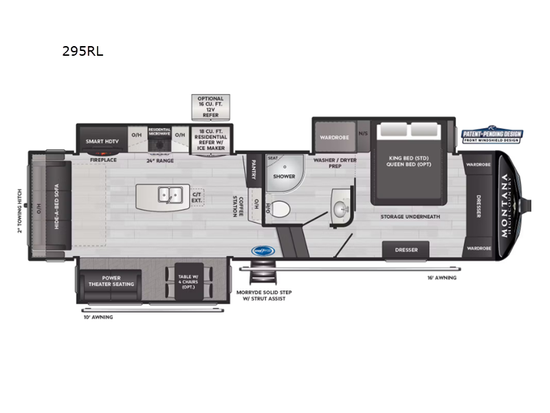 2025 Keystone Montana High Country 295RL, $ 79,020