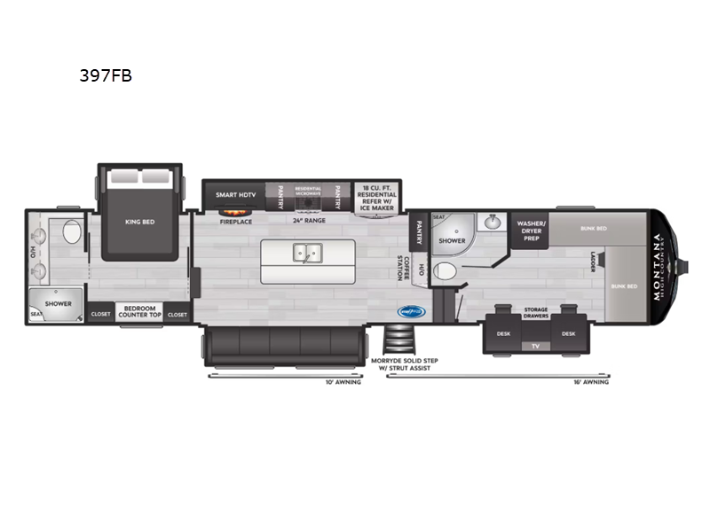 2025 Keystone Montana High Country 397FB, $ 89,990