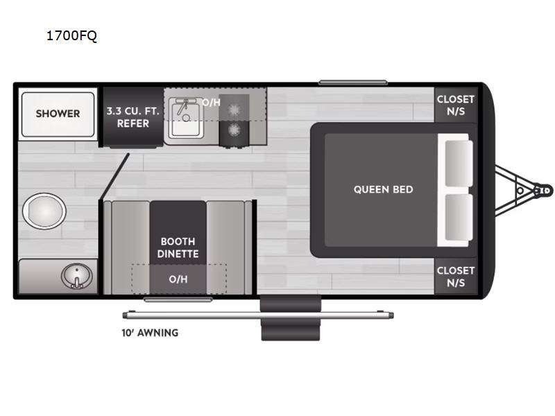 2025 Keystone Springdale Classic Single 1700FQ, $ 19,990