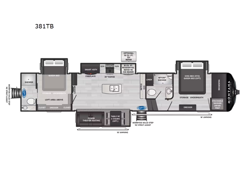 2025 Keystone Montana High Country 381TB, $ 89,990