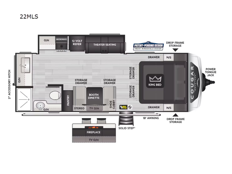 2024 Keystone Cougar Half-Ton (Travel Trailer - Ea, $ 34,990