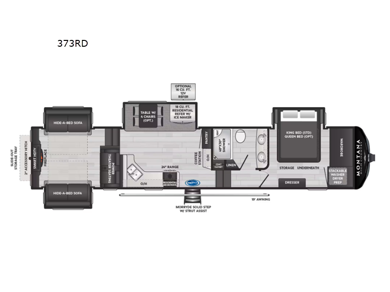2024 Keystone Montana High Country 373RD, $ 79,990
