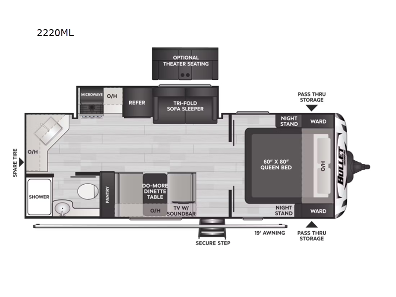 2024 Keystone Bullet Crossfire (Double Axle - East, $ 38,529