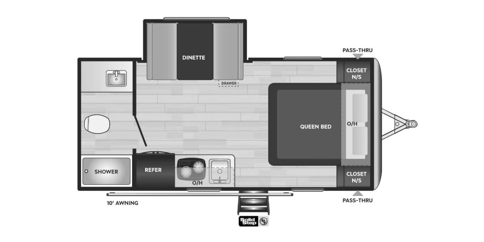 2022 Keystone Springdale Mini 1790FQ, $ 15,000