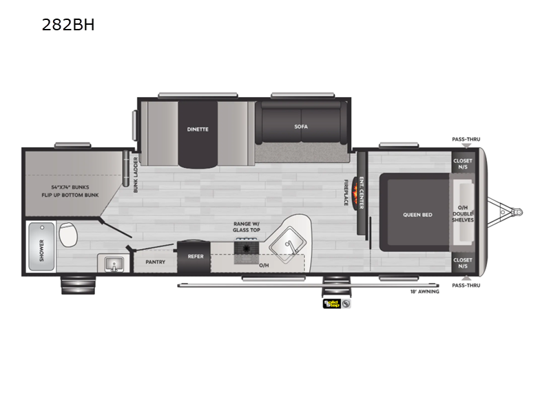 2022 Keystone Springdale (East) 282BH, $ 24,990