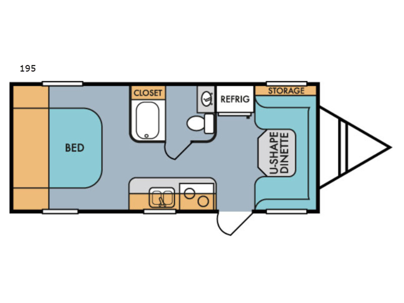 2018 Riverside RV White Water 195, $ 21,990