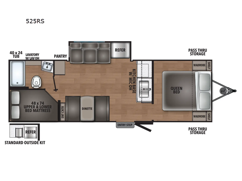 2025 Shasta i-5 Edition 525RS, $ 26,999