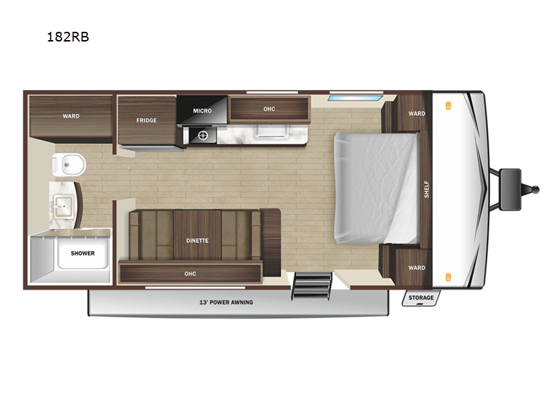 2025 Starcraft Autumn Ridge 182RB, $ 28,216