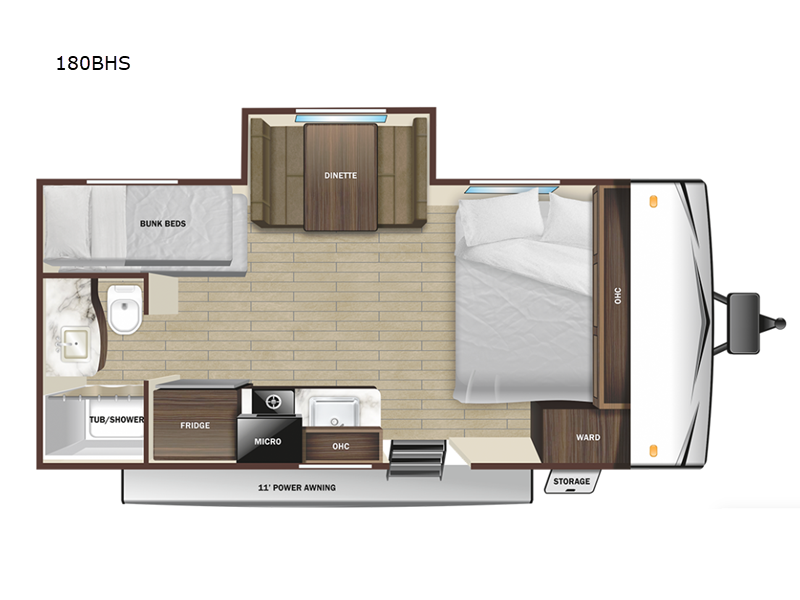 2025 Starcraft Autumn Ridge 180BHS, $ 15,990