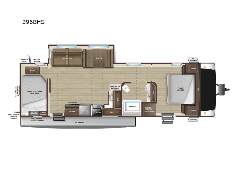 2024 Starcraft GSL 296BHS, $ 34,990