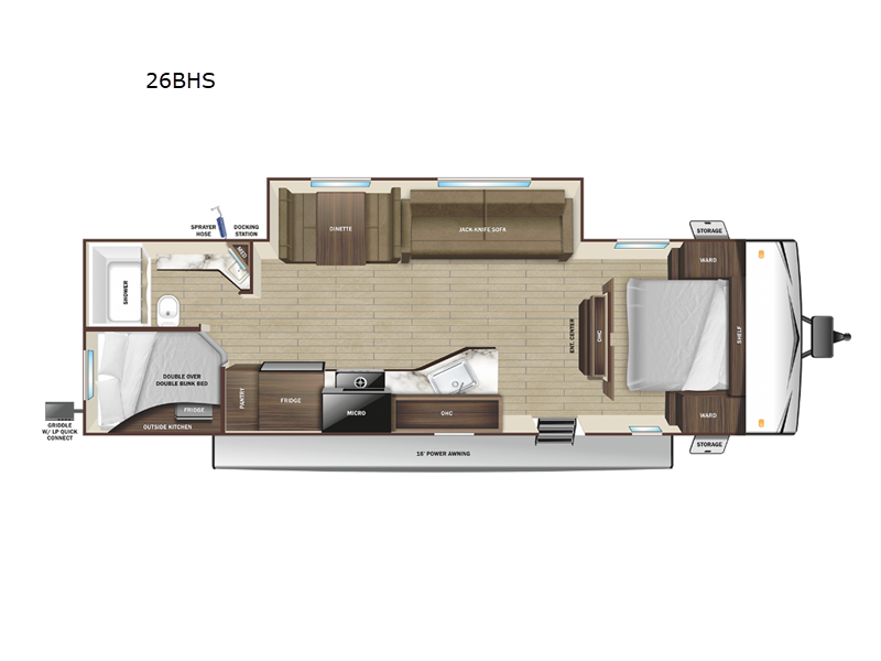 2024 Starcraft Autumn Ridge 26BHS, $ 37,958