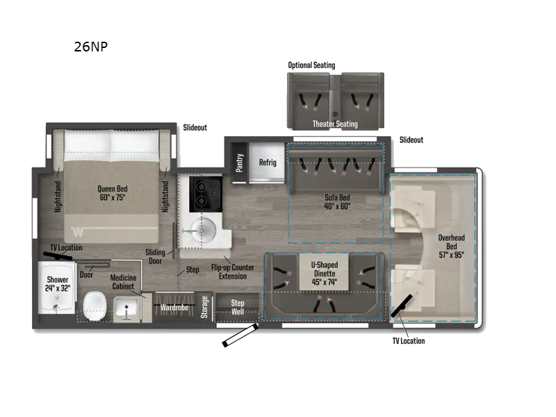 2026 Winnebago Minnie Winnie 26NP, $ 158,922