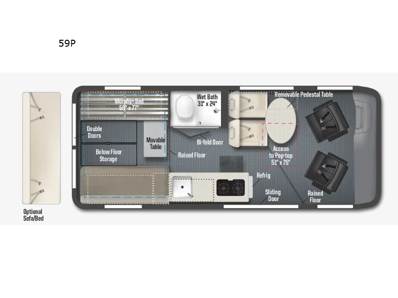 2026 Winnebago Solis 59P, $ 168,516