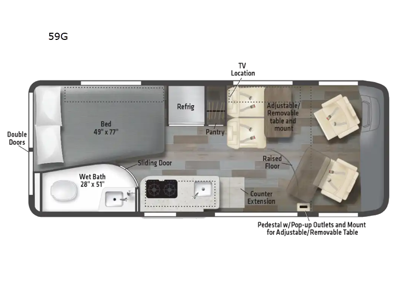 2025 Winnebago Travato 59G, $ 139,990