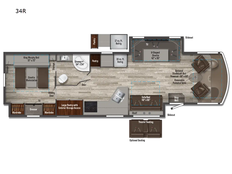 2024 Winnebago Vista 34R, $ 169,990