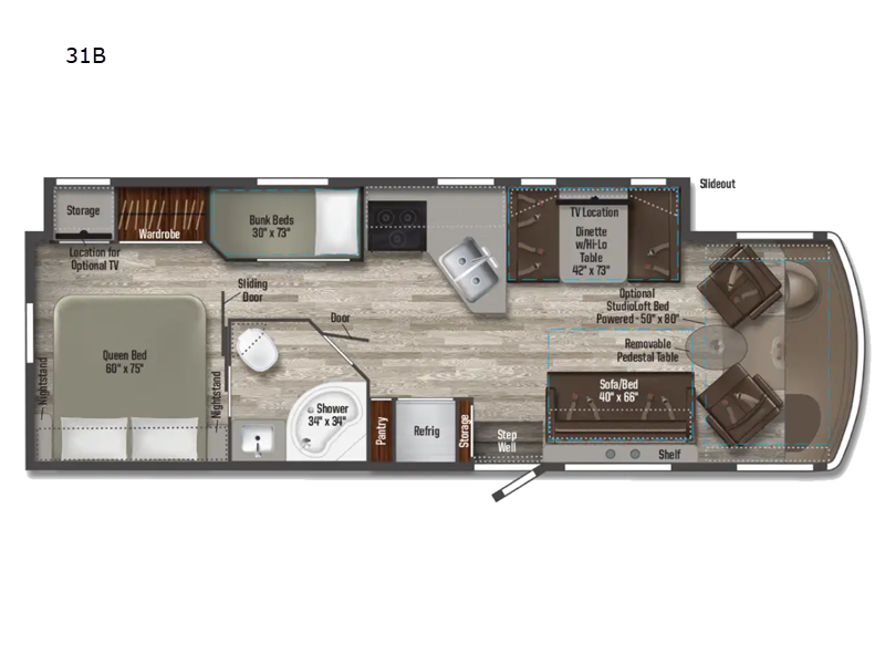 2024 Winnebago Vista 31B, $ 159,990