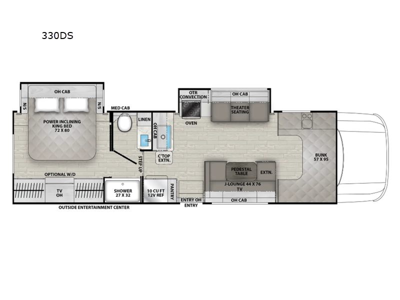 2026 Coachmen Entourage 330DS, $ 224,990
