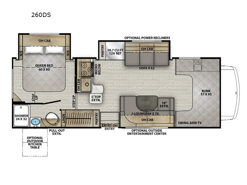 2025 Coachmen Leprechaun 260DS Ford - 450, $ 128,990