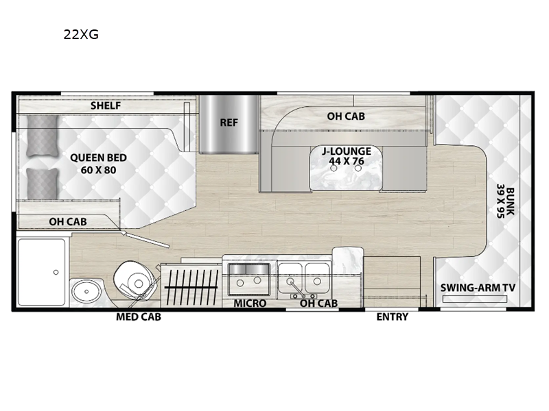 2025 Coachmen Cross Trail XL 22XG, $ 95,990