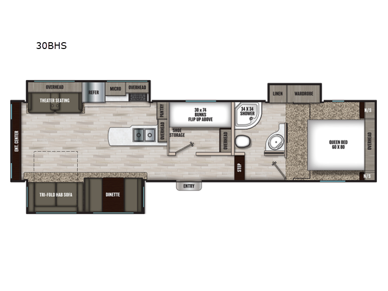2023 Coachmen Chaparral Lite 30BHS, $ 47,990