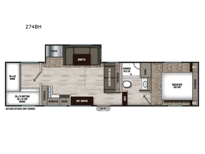 2022 Coachmen Chaparral Lite 274BH, $ 45,990