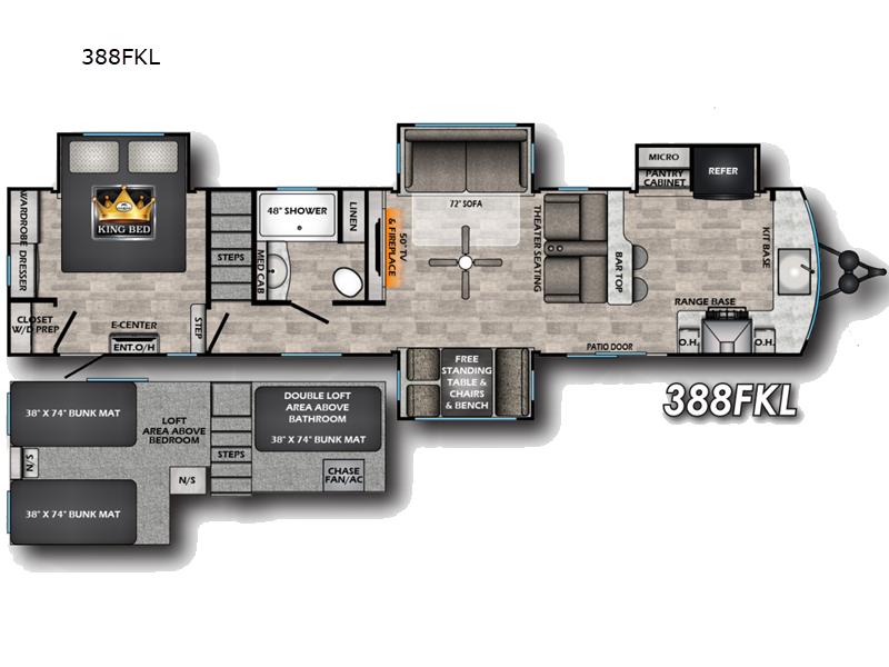 2025 CrossRoads Hampton HP388FKL, $ 104,305