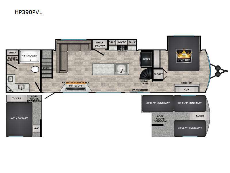 2024 CrossRoads Hampton HP390PVL, $ 104,082